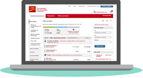 cibc bank en ligne.